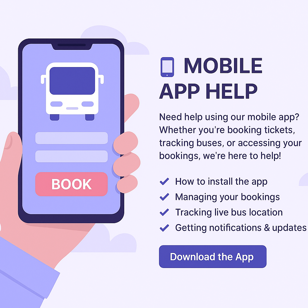Mobile App Help